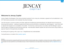 Tablet Screenshot of jencay.com.au